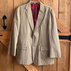 Men’s JUICY COUTURE XTREME Tan Lined Jacket Size Medium 40/42
